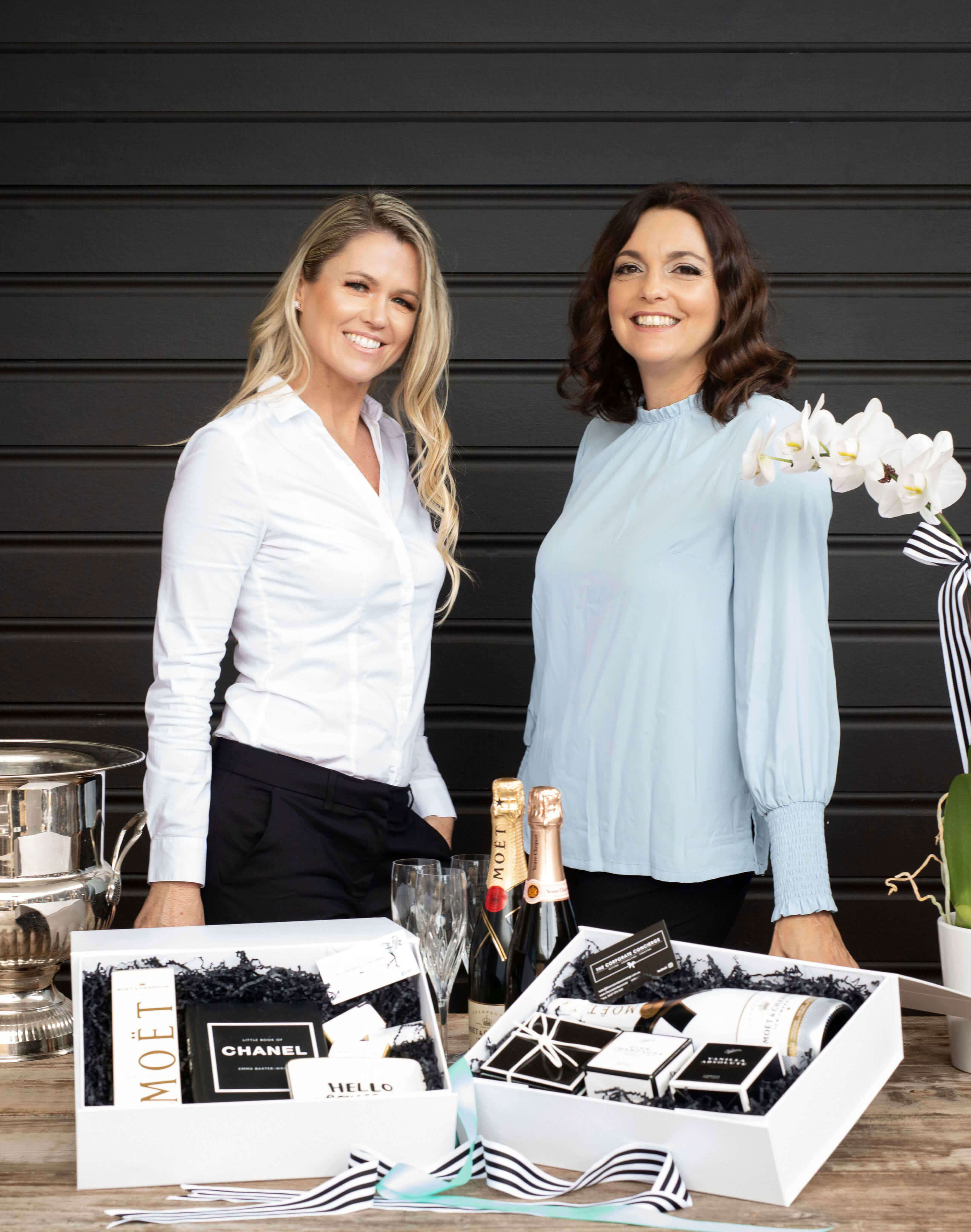 Curated corporate gifts and presentation